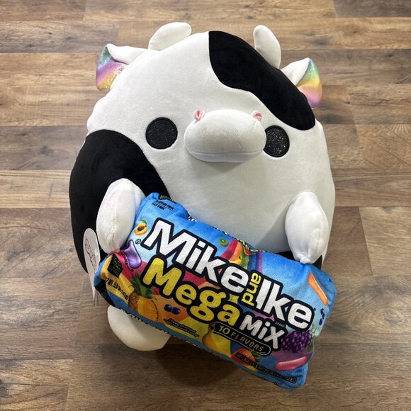 Zuru Snackles Daisy The Cow Mike & Ike Plush 14" NEW w TAG - Picture 1 of 5